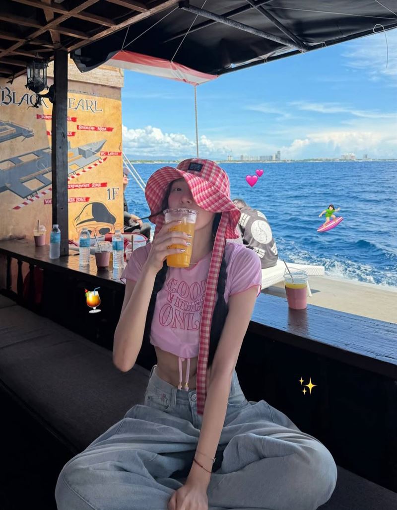 林襄到菲律賓旅遊。(圖/翻攝自IG)