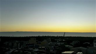 台灣海峽現「黑色巨牆」眾驚：擋住中國了