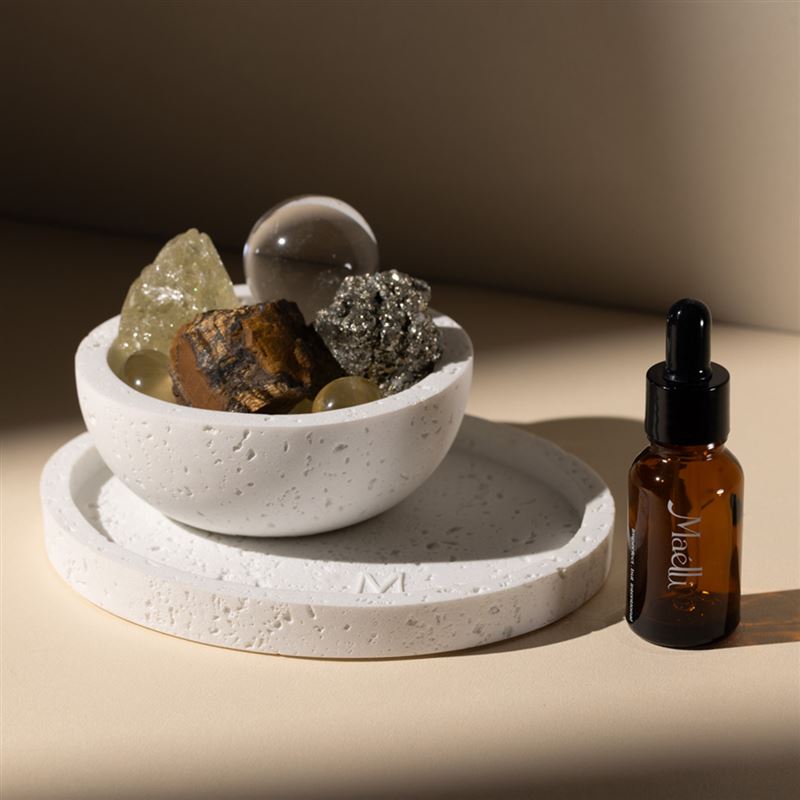 Maélli豐盛女神的祝福・財富顯化水晶香氛禮盒組。(圖/品牌業者提供)