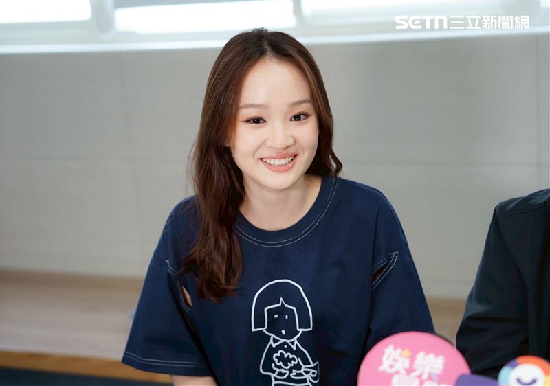 《大濛》演員方郁婷接受《三立新聞網》專訪。(圖/記者趙于瑩攝影)