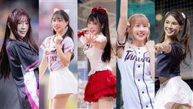 樂天女孩熊霓(左起)、溫妮、筠熹、崔荷潾和琳妲