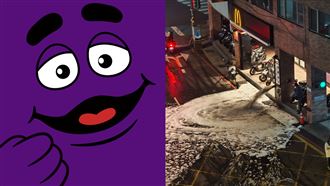 麥當勞外驚見1幕！網笑：奶昔大哥的逆襲