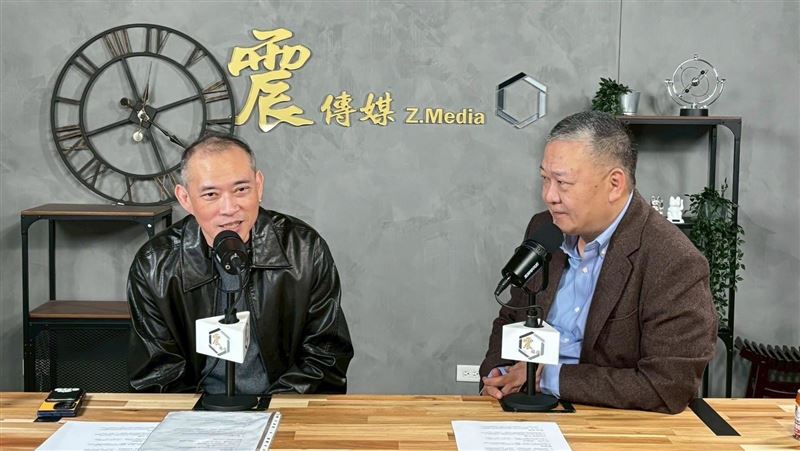 吳崑玉（右）表示，陳玉珍完全就是欺善怕惡。（圖／震傳媒提供）