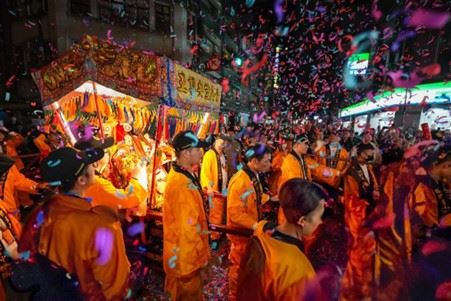 青山王祭熱鬧滾滾。（圖／Paul huang提供）