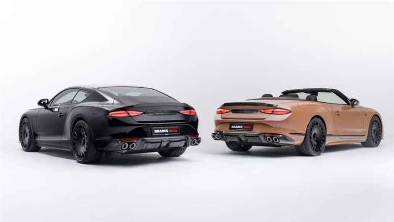 Brabus 900s有敞篷與硬頂兩個車型。（圖／翻攝Brabus網站）