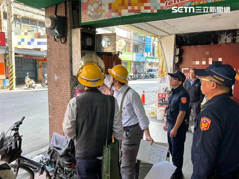 北投分局會同建管處、台電及自來水公司等單位執行斷水斷電。（圖／翻攝畫面）