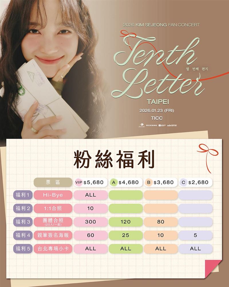 金世正FANCON台北站福利。（圖／RICHINING提供）