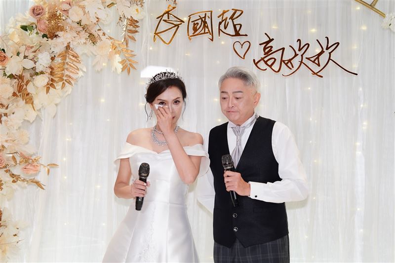 李國超、高欣欣談到屠穎淚崩。(圖/記者鄭孟晃、趙于瑩攝影)