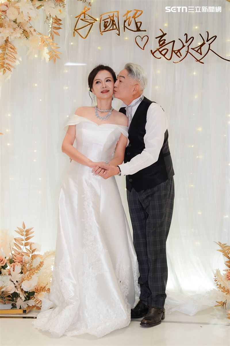 藝人李國超、高欣欣補辦婚禮。（圖／記者趙于瑩攝影）