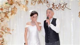 李國超、高欣欣談到屠穎淚崩。（圖／記者鄭孟晃、趙于瑩攝影）