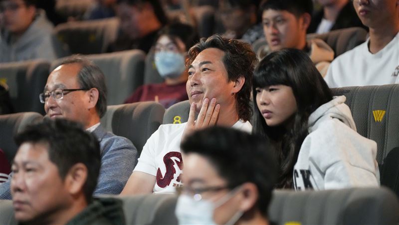 電影「冠軍之路」舉辦特映會。（圖／統一獅提供）