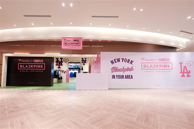 BLACKPINK IN YOUR AREA League Collection快閃店今日強勢進駐台北微風南山