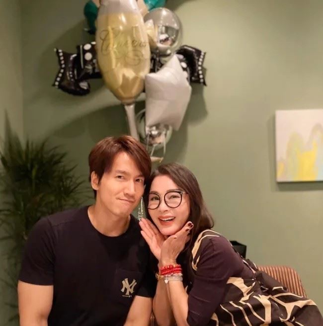 陳美鳳與言承旭是忘年之交。(圖/翻攝自IG)