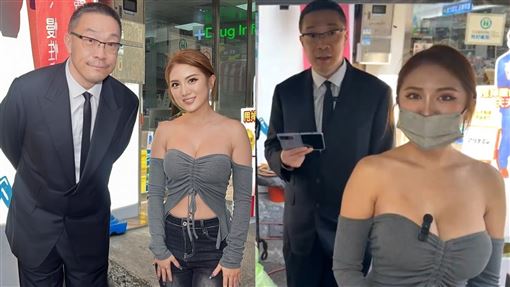 朱學恒合體大甲地瓜球闆娘！網：雙手變乖