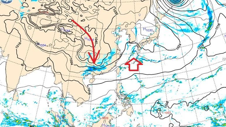 冷氣團殺到!入夜驟降轉冷最低溫急凍12度