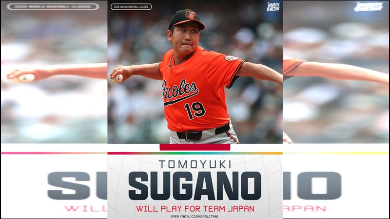 菅野智之確定代表日本參戰明年WBC。(圖/翻攝自X平台 @TalkinBaseball_)