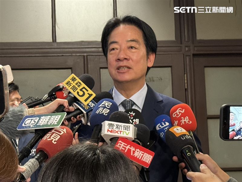 總統賴清德邀請行政、立法、考試三院院長赴總統府茶敘。(圖/記者劉秀敏攝影)