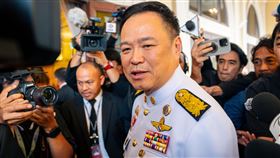 泰國看守總理阿努廷強調，泰國並不是侵略者。（圖／美聯社／達志影像）