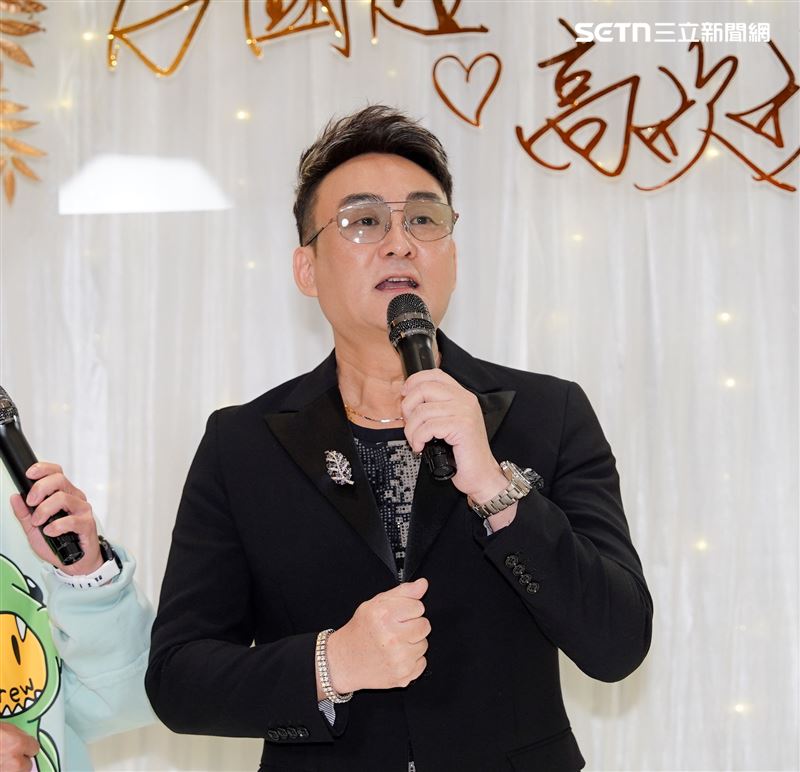 洪毛大病初癒後首度露面。(圖/記者趙于瑩攝影)