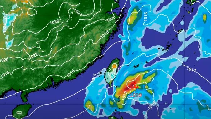 今年入冬以來第一波大陸冷氣團將在今日午後起逐漸南下影響台灣,接著下週三(17日)下半天到晚間另一波東北季風再度抵達。(圖/翻攝自吳聖宇臉書)