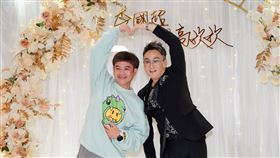 洪毛大病初癒後首度露面，透露馬國畢有持續關心他。（圖／記者趙于瑩攝影）