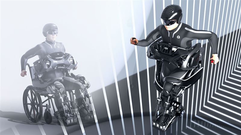 WalkON Suit F1機械外骨骼。(圖/翻攝KAIST)