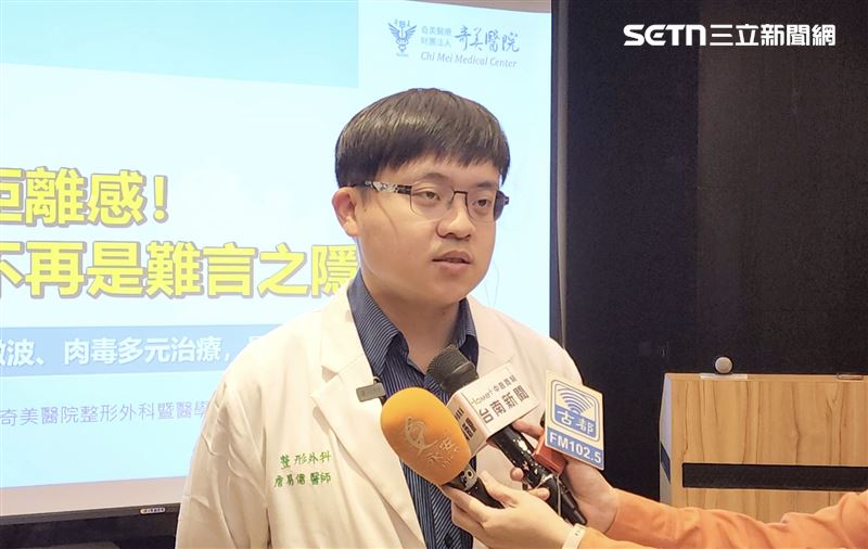 注射肉毒桿菌竟能止汗,醫分析「3治療方法」優缺點。(圖/奇美醫院提供)