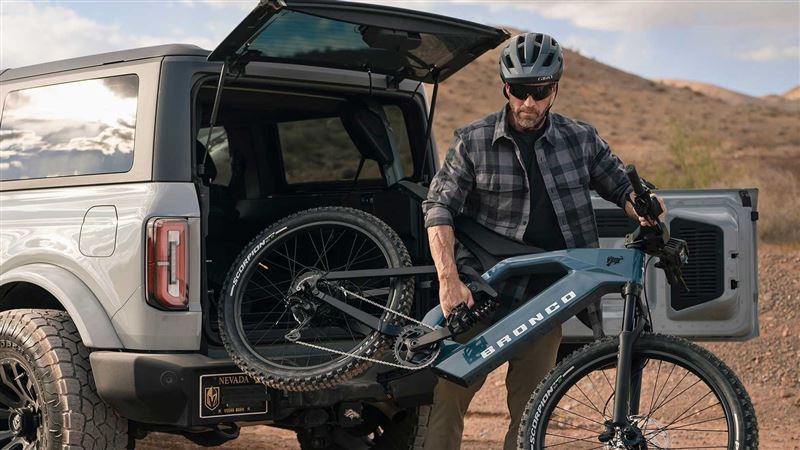 Bronco E-Bike明顯走硬派風格。(圖/翻攝Ford網站)