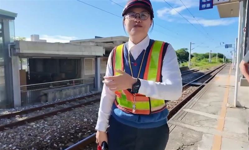 盧姓副站長返家途中發生車禍。(圖/翻攝畫面)