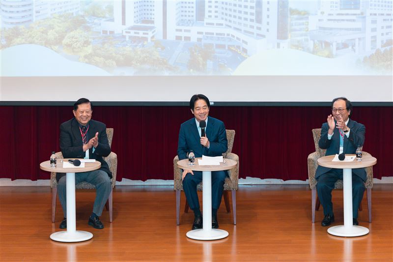 總統賴清德出席「振興醫院2025健康台灣深耕論壇」（圖／總統府提供）