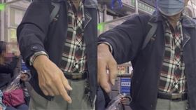 女同學腳痛坐優先席，遭翁當眾訓斥。（圖／網友yu_hana_1229提供）