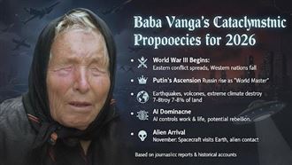 盲眼龍婆末日預言　人類文明終結時間點曝