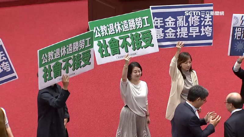 藍白推爭議法案 多名綠委建議政院不副署