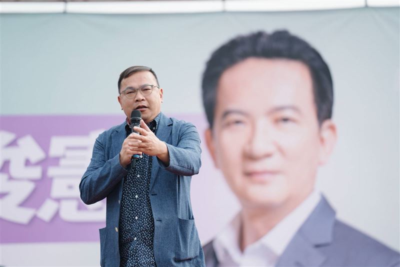 王義川、林楚茵都現身為他站台