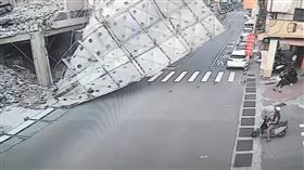 倒塌,鷹架,台南,東區