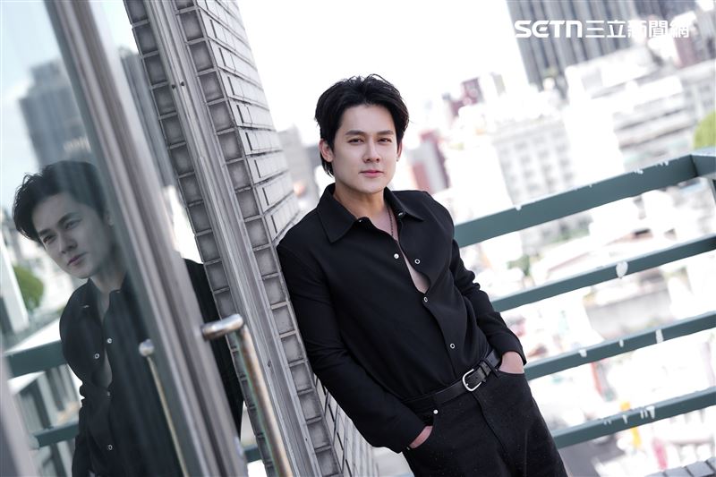 許瑞奇入圍本屆金馬最佳男主角。(圖/記者趙于瑩攝影)