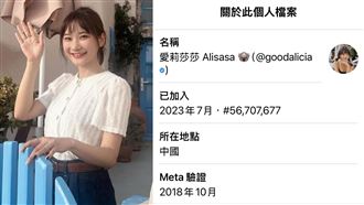 愛莉莎莎IP在中國是誤判？她：99%在說謊