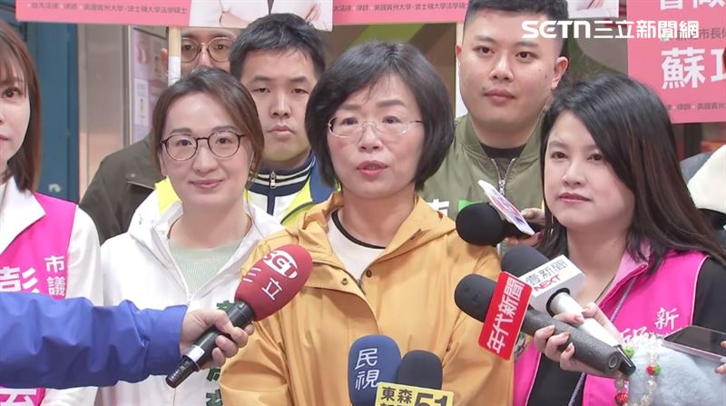 蘇巧慧一起拚!三重重新市場/中央市場掃街(圖/翻攝畫面)