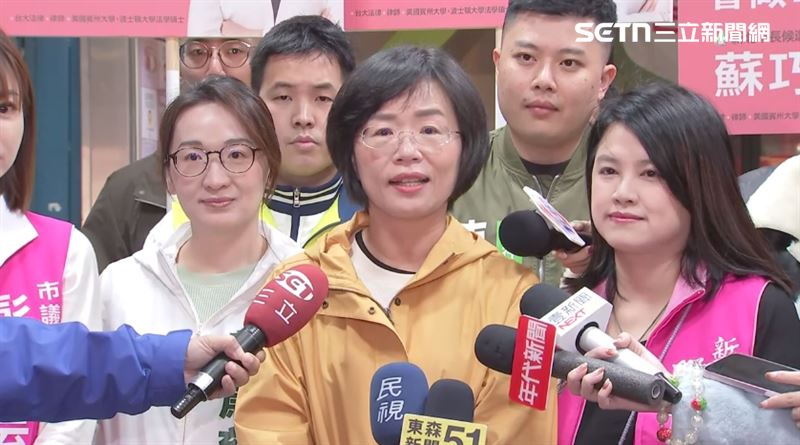 新北市長選舉藍白合?蘇巧慧回應了