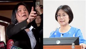 陳玉珍、翁曉玲。（圖／翻攝畫面、翻攝自翁曉玲臉書）