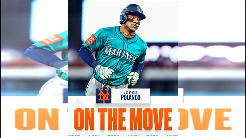 波蘭柯(Jorge Polanco)轉戰大都會。(圖/翻攝自MLB X)