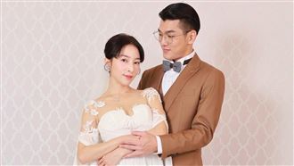 八點檔女神披白紗嫁了　感性喊：新的開始