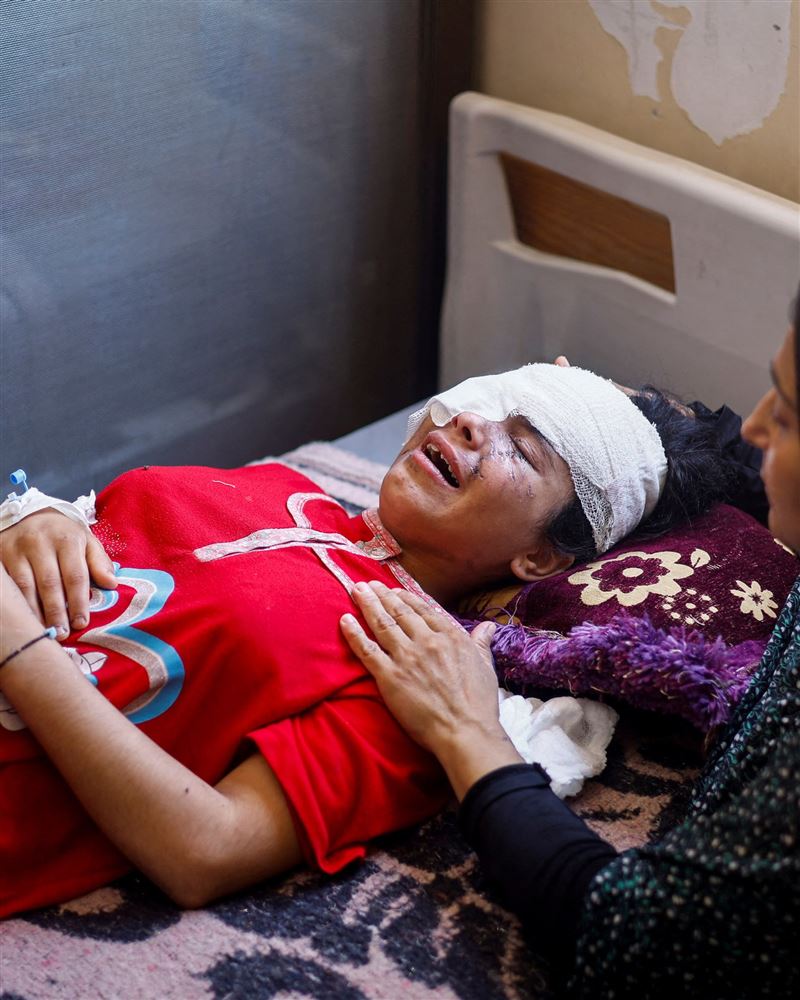 據聯合國資料,以色列對加薩長達兩年的戰爭,造成超過1.5萬孩童罹難,占死亡人數的31%。(圖/翻攝自X平台 @eman_dreman)