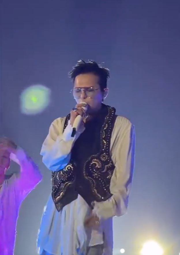 GD首爾安可場演唱會。(圖/翻攝自微博)