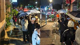 明年一月就要考學測了，台北文昌宮連續三天發放新年點燈及學測祈福法會號碼牌，沒想到吸引上千名家長不惜露宿街頭、頂著寒風排隊長達40多個小時搶號。（圖／Threads @huntxtnuh網友授權提供）