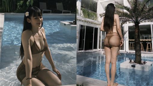 「籃球女神」脫了！比基尼水蜜桃辣臀外洩