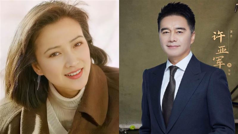 何晴與許亞軍離婚後仍維持友好關係。(圖/翻攝自微博)