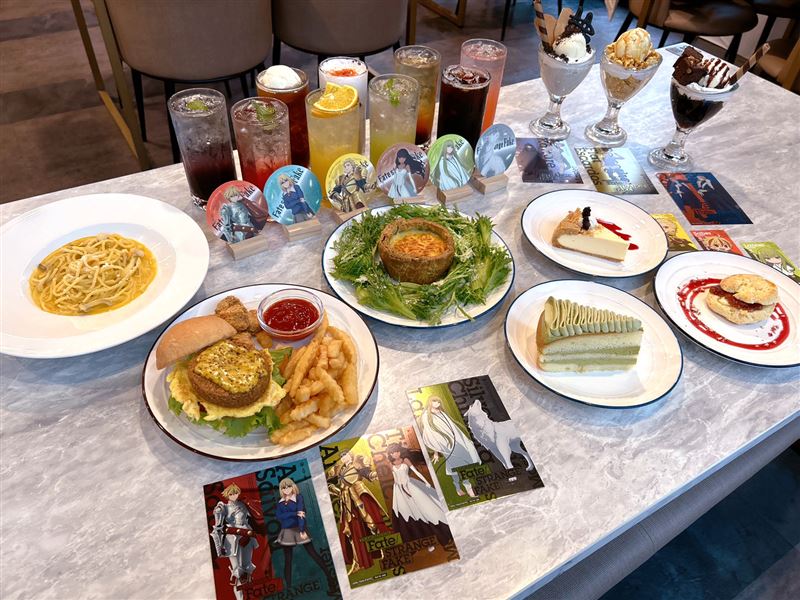 《Fate/strange Fake》主題cafe餐點。(圖/主辦單位提供)