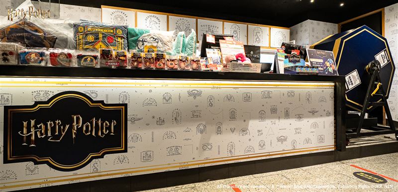 哈利波特快閃店-令人既期待又怕受傷害的「轉蛋區」。(圖/主辦單位提供)