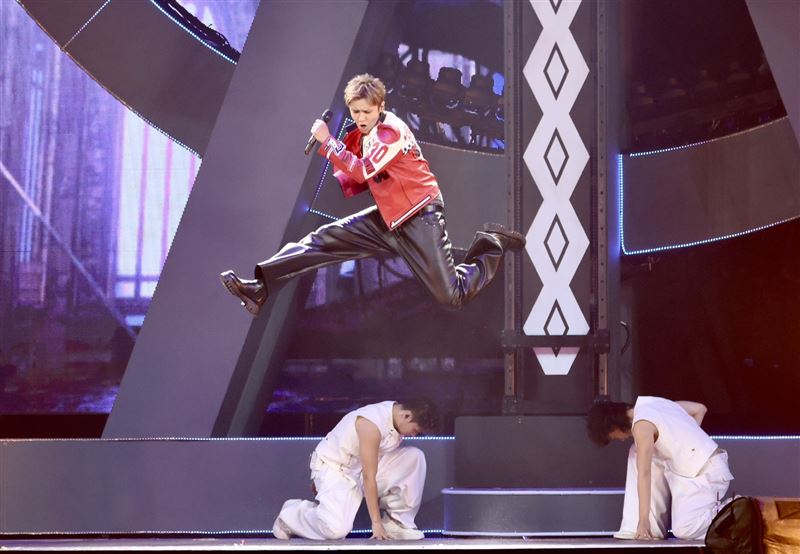 羅志祥演唱會快歌、慢歌全掌握,展現亞洲舞王魅力。(圖/記者鄭孟晃攝影)